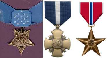 MOH, Navy Cross and Bronze Star